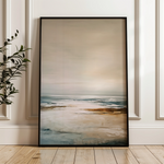 Abstract 1970 Canvas Art 60 x 40 cm / Black