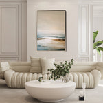 Abstract 1970 Canvas Art 60 x 40 cm / Black