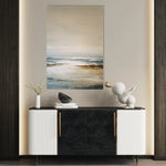 Abstract 1970 Canvas Art 60 x 40 cm / Black