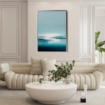 Abstract 1973 Canvas Art 60 x 40 cm / Black