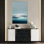Abstract 1973 Canvas Art 60 x 40 cm / Black