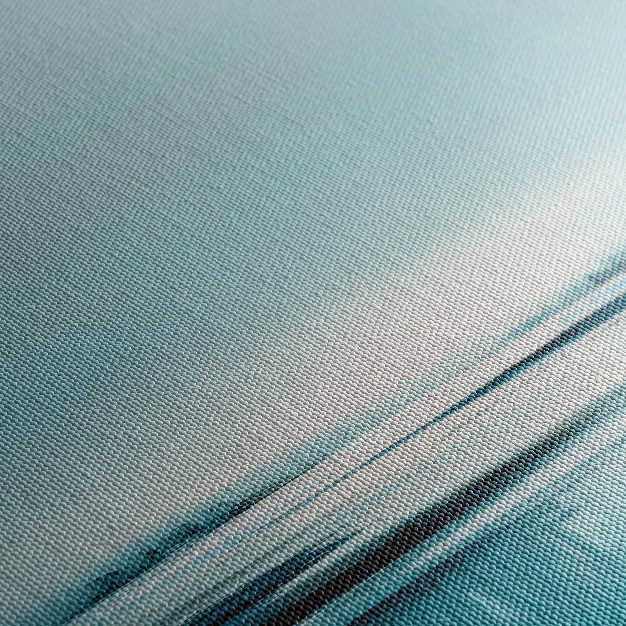 Abstract 1973 Canvas Art 60 x 40 cm / Black