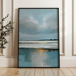 Abstract 1974 Canvas Art 60 x 40 cm / Black