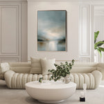 Abstract 1976 Canvas Art 60 x 40 cm / Black