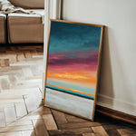 Abstract 1977 Canvas Art 60 x 40 cm / Black