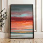 Abstract 1979 Canvas Art 60 x 40 cm / Black