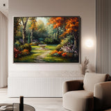 Landscape 198 Canvas Art 60 x 40 cm / Black