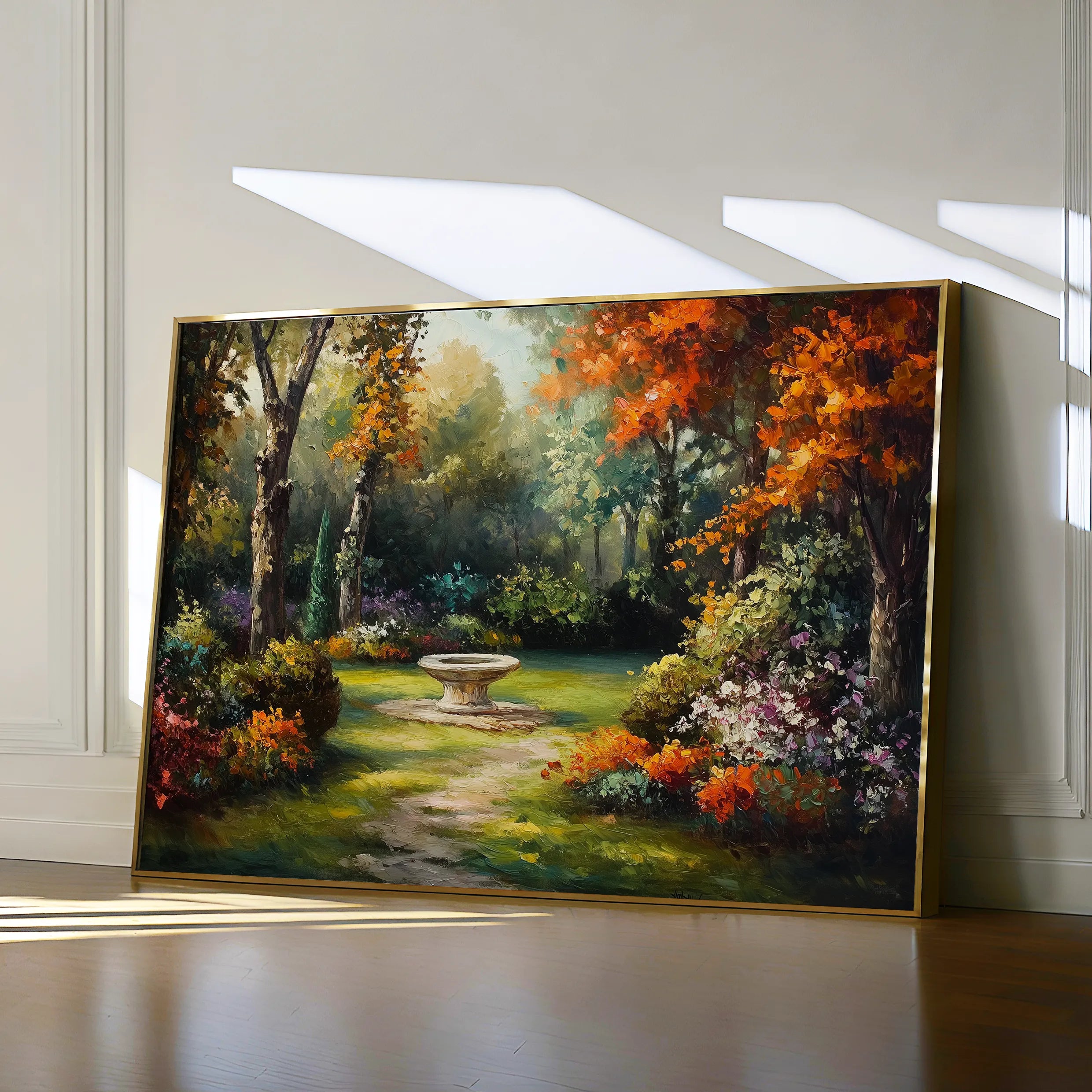 Landscape 198 Canvas Art 60 x 40 cm / Black