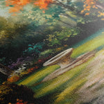Landscape 198 Canvas Art 60 x 40 cm / Black