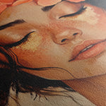 Portrait 198 Canvas Art 60 x 40 cm / Black