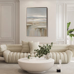 Abstract 1980 Canvas Art 60 x 40 cm / Black