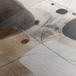 Abstract 1982 Canvas Art 60 x 40 cm / Black