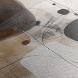 Abstract 1982 Canvas Art 60 x 40 cm / Black