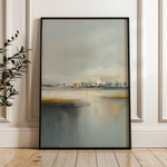 Abstract 1988 Canvas Art 60 x 40 cm / Black