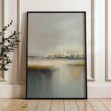 Abstract 1988 Canvas Art 60 x 40 cm / Black