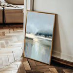 Abstract 1989 Canvas Art 60 x 40 cm / Black