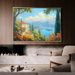 Landscape 199 Canvas Art 60 x 40 cm / Black