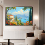 Landscape 199 Canvas Art 60 x 40 cm / Black