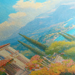 Landscape 199 Canvas Art 60 x 40 cm / Black