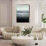 Abstract 1990 Canvas Art 60 x 40 cm / Black