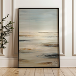 Abstract 1993 Canvas Art 60 x 40 cm / Black