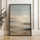 Abstract 1993 Canvas Art 60 x 40 cm / Black