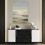 Abstract 1993 Canvas Art 60 x 40 cm / Black
