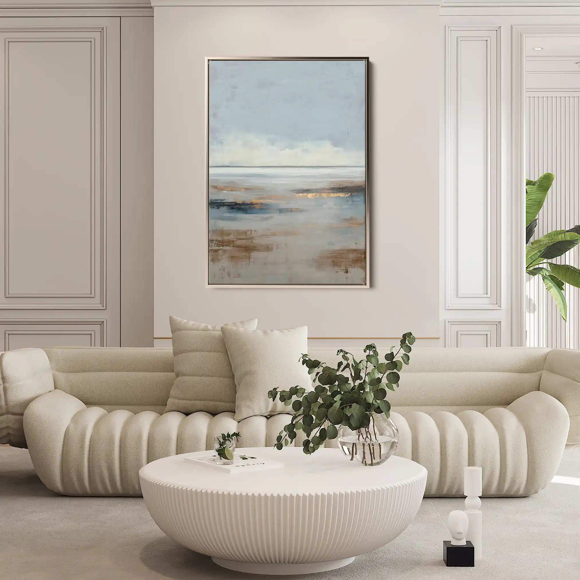 Abstract 1994 Canvas Art 60 x 40 cm / Black