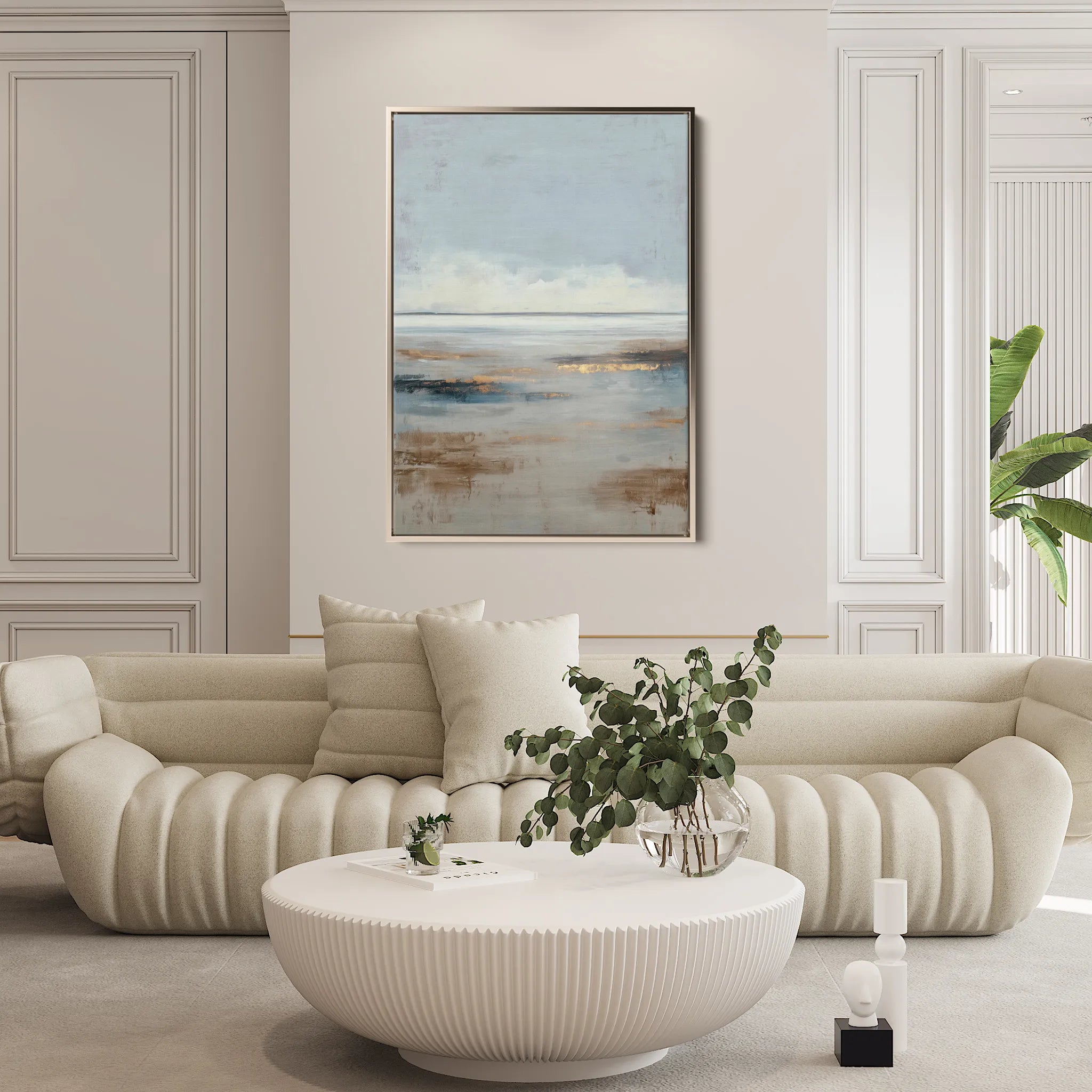 Abstract 1994 Canvas Art 60 x 40 cm / Black