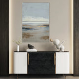 Abstract 1994 Canvas Art 60 x 40 cm / Black
