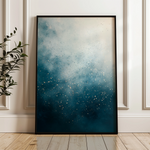 Abstract 1995 Canvas Art 60 x 40 cm / Black