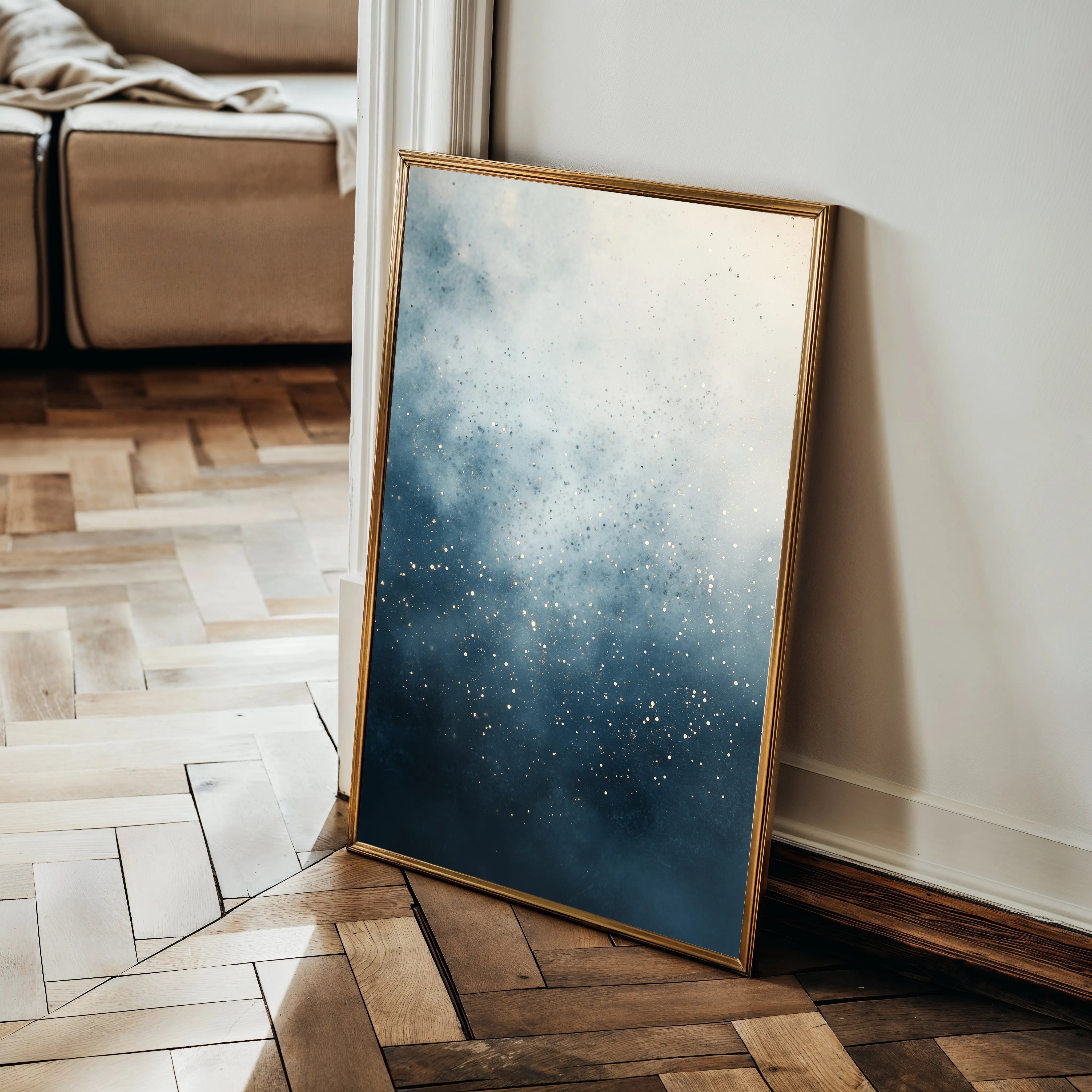 Abstract 1995 Canvas Art 60 x 40 cm / Black