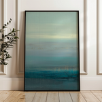 Abstract 1996 Canvas Art 60 x 40 cm / Black