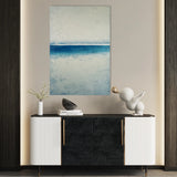 Abstract 1997 Canvas Art 60 x 40 cm / Black