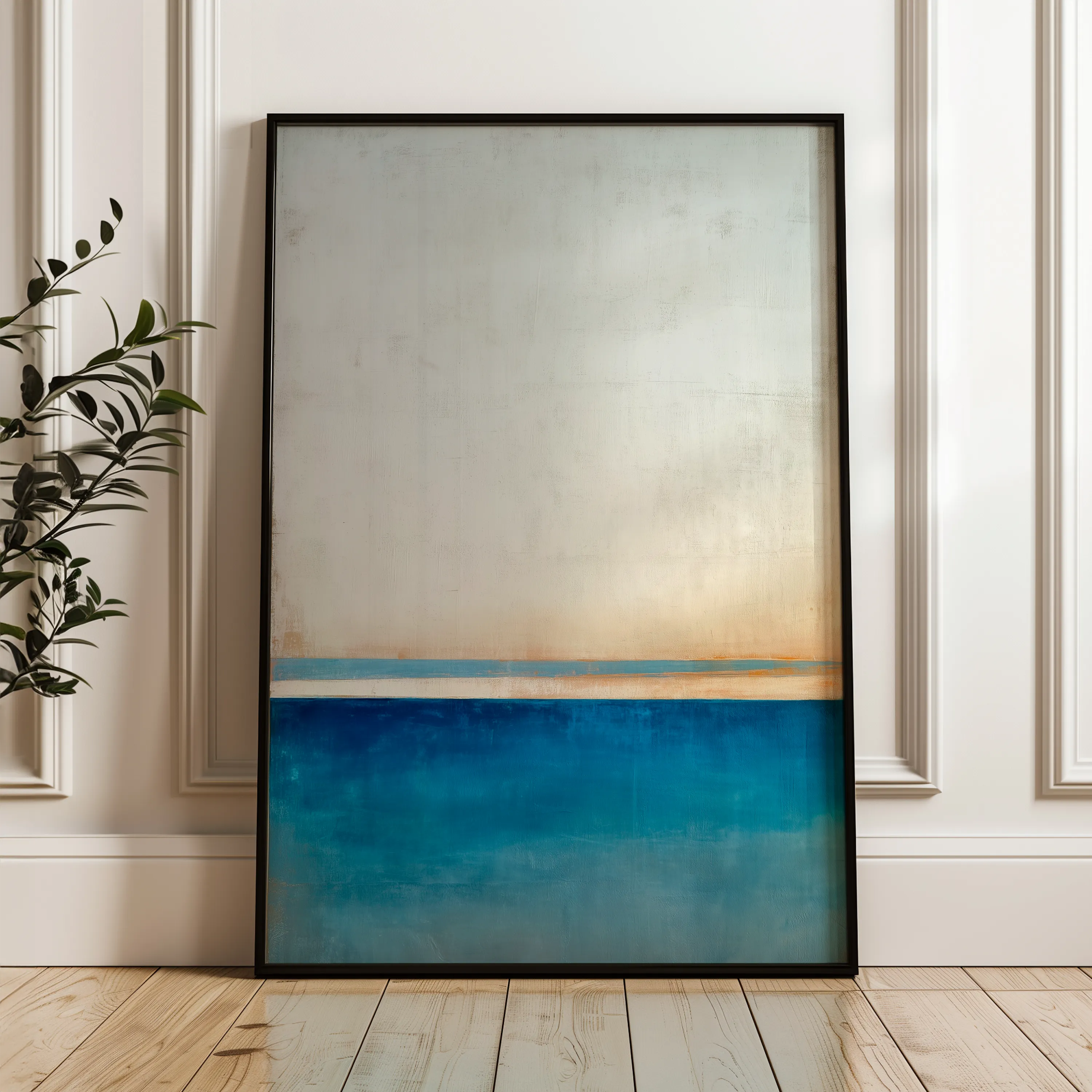 Abstract 1998 Canvas Art 60 x 40 cm / Black