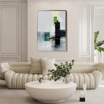 Abstract 1999 Canvas Art 60 x 40 cm / Black