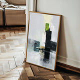Abstract 1999 Canvas Art 60 x 40 cm / Black