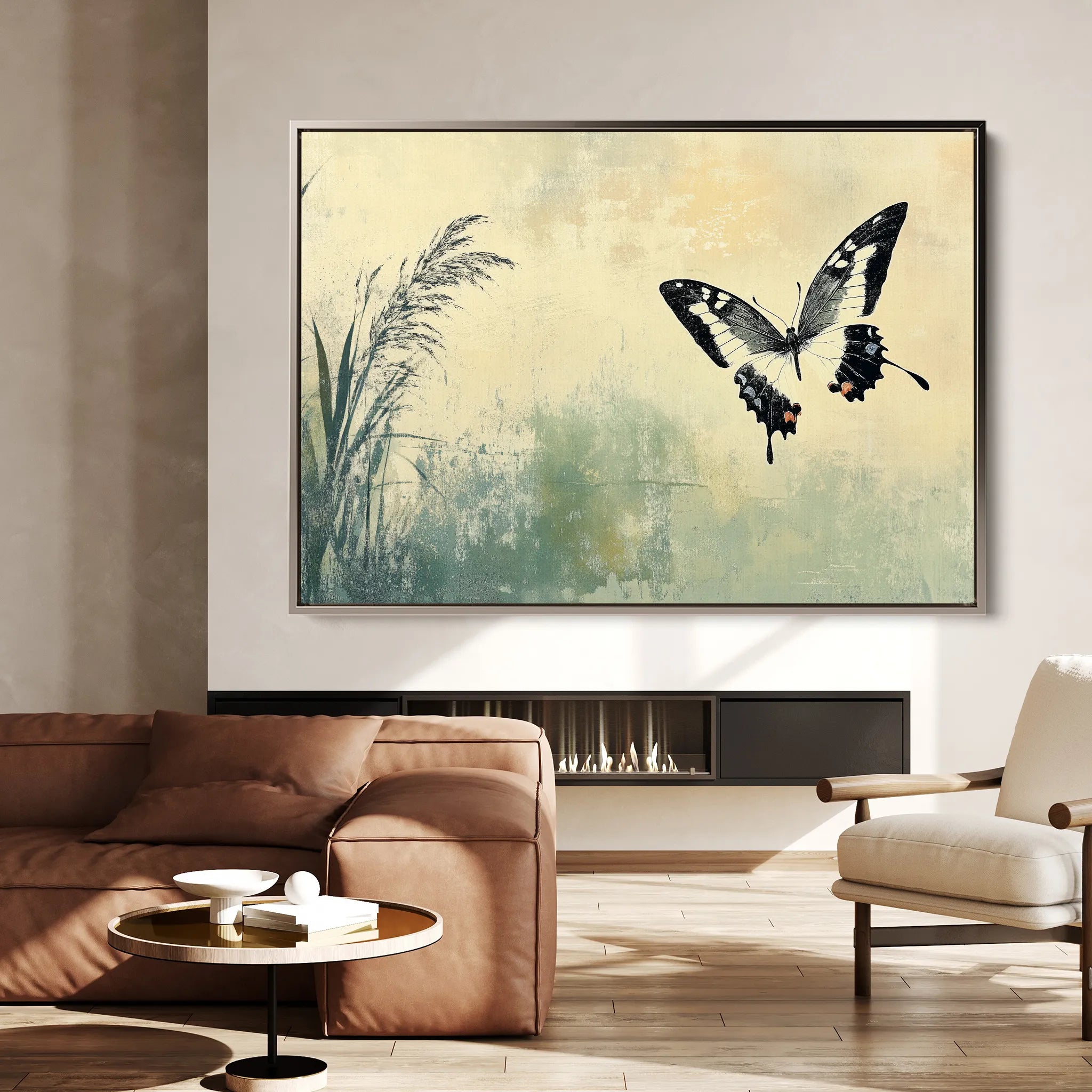 Animals 200 Canvas Art 60 x 40 cm / Black