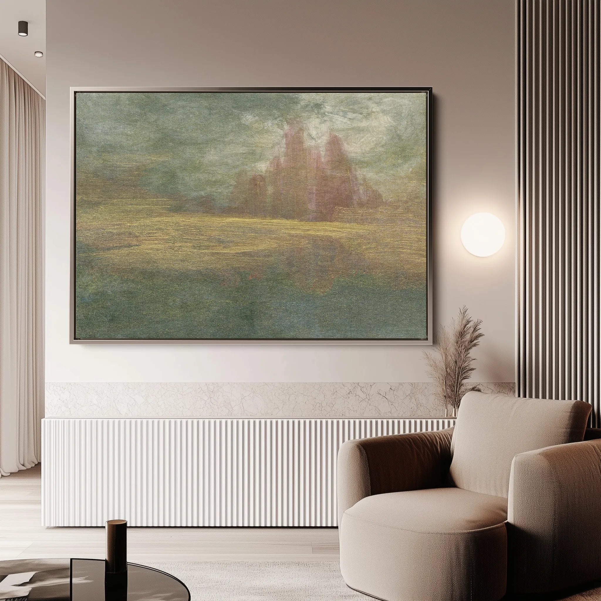 Abstract 200 Canvas Art 60 x 40 cm / Black