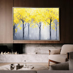 Landscape 200 Canvas Art 60 x 40 cm / Black