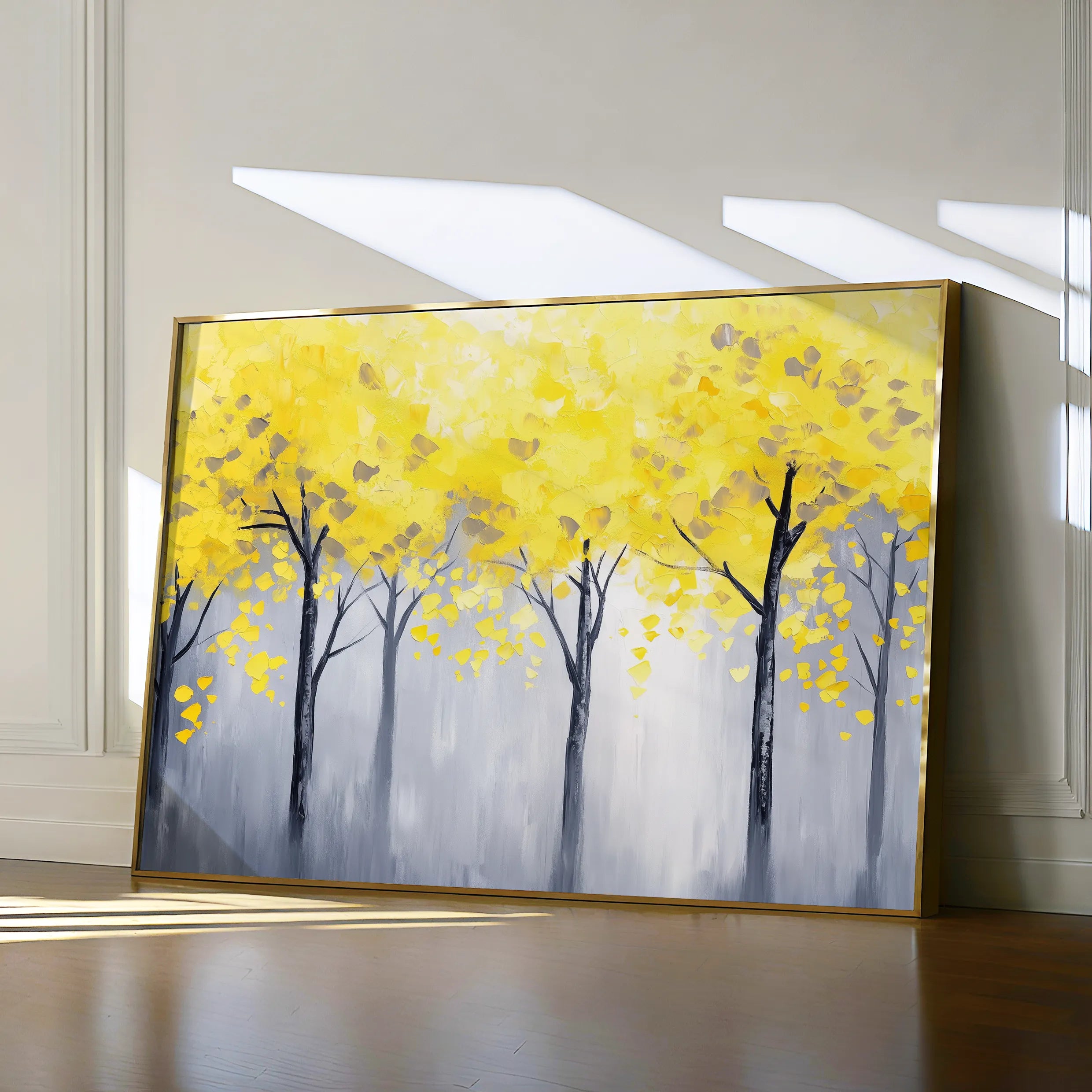 Landscape 200 Canvas Art 60 x 40 cm / Black