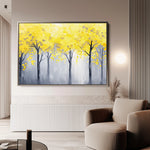 Landscape 200 Canvas Art 60 x 40 cm / Black