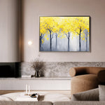 Landscape 200 Canvas Art 60 x 40 cm / Black