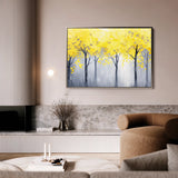 Landscape 200 Canvas Art 60 x 40 cm / Black