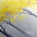 Landscape 200 Canvas Art 60 x 40 cm / Black