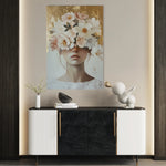 Portrait 200 Canvas Art 60 x 40 cm / Black