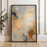 Abstract 2000 Canvas Art 60 x 40 cm / Black