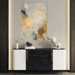 Abstract 2000 Canvas Art 60 x 40 cm / Black