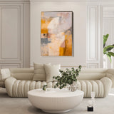 Abstract 2001 Canvas Art 60 x 40 cm / Black