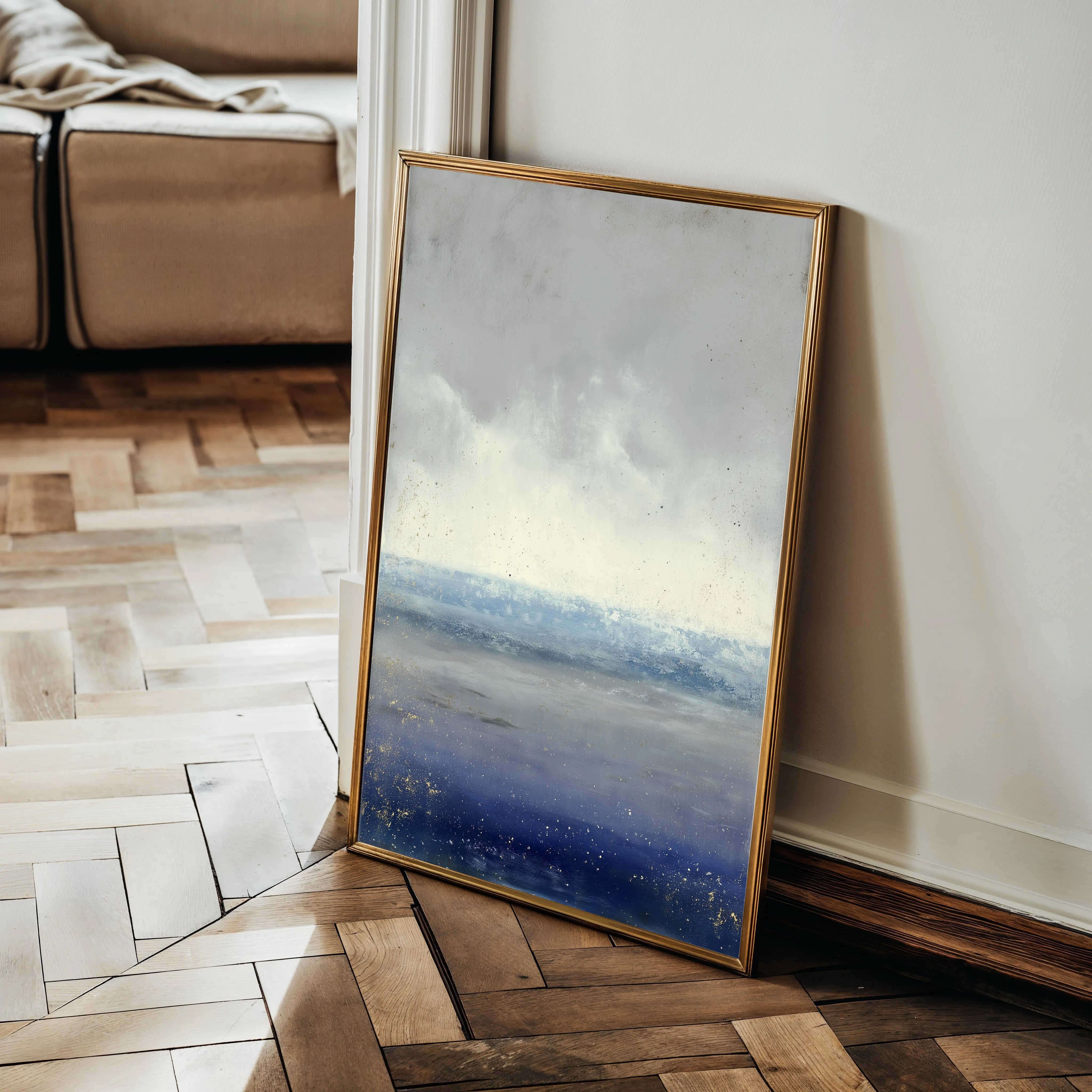 Abstract 2002 Canvas Art 60 x 40 cm / Black